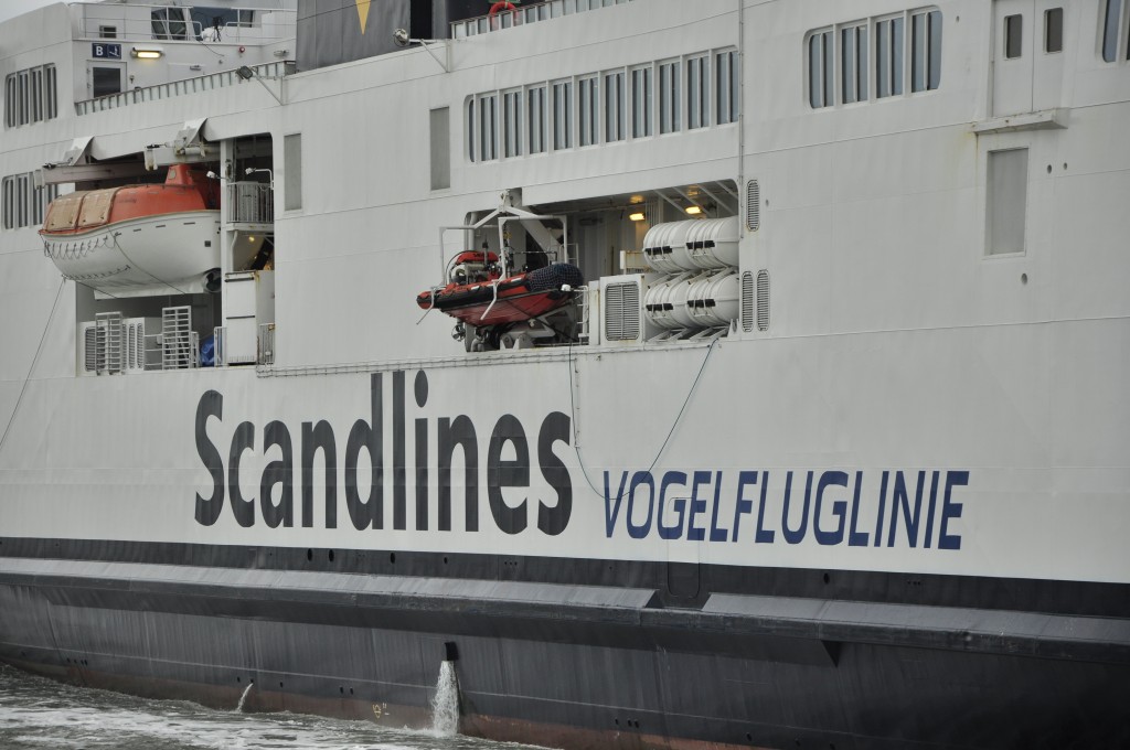 Mit der Vogelflugline von Puttgarden nach Rödby. Ferienwohnung Schwille Fehmarn